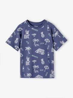Junge-Jungen T-Shirt mit Recycling-Baumwolle