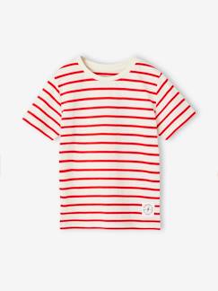 Junge-T-Shirt, Poloshirt, Unterziehpulli-T-Shirt-Jungen T-Shirt mit Streifen