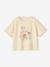 Mädchen T-Shirt aus Frottee Oeko-Tex vanille 