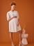 Kleid mit Lochstickereien für Schwangerschaft & Stillzeit ENVIE DE FRAISE wollweiß 