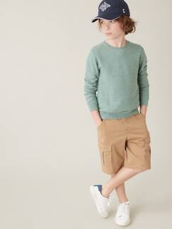 Junge-Pullover, Strickjacke, Sweatshirt-Pullover-Jungen Sweatshirt CYRILLUS