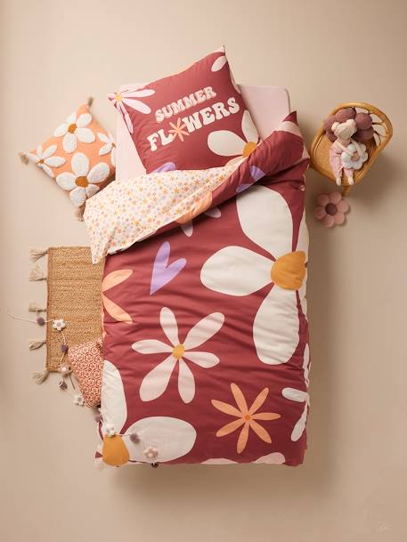 Kinder Bettwäsche-Set IBIZA mit Recycling-Baumwolle Oeko-Tex mehrfarbig 