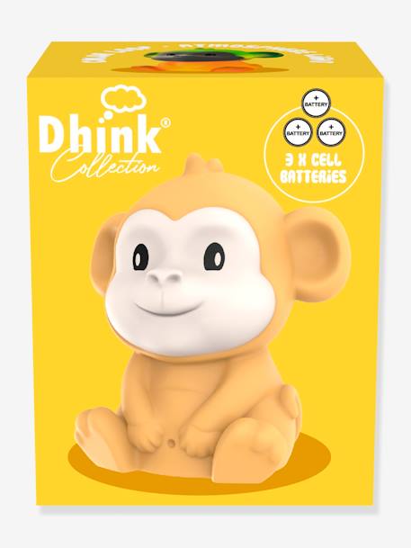 Kleines Kinderzimmer Affen-Nachtlicht DHINK gelb 
