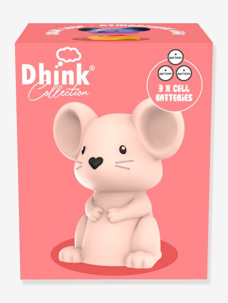 Kleines Kinderzimmer Ratten-Nachtlicht DHINK rosa 