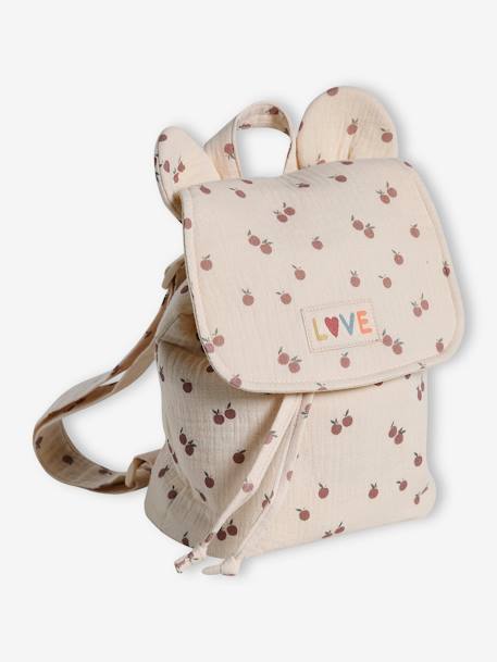 Kinder Rucksack, personalisierbar taupe 