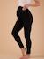 Legging long grossesse en coton bio ENVIE DE FRAISE noir 