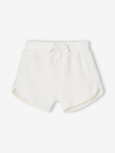 Lot de 4 shorts en éponge naissance rose pâle 