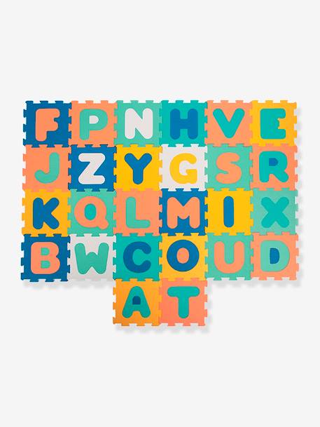 Baby Puzzle-Spielmatte LUDI, 26 Teile mehrfarbig 