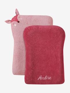 Babyartikel-Wickelunterlage, Wickelzubehör-2er-Set Frottee-Schonbezüge für Baby Wickelauflage