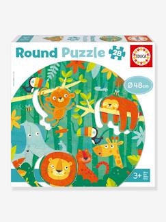 Spielzeug-Lernspiele-Rundes Kinder Puzzle DSCHUNGEL EDUCA, 28 Teile