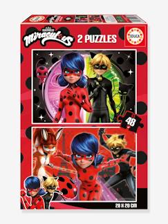Puzzle 2 x 48 pcs Miraculous Ladybug - EDUCA