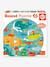 Rundes Kinder Puzzle UNTER WASSER EDUCA, 28 Teile blau 