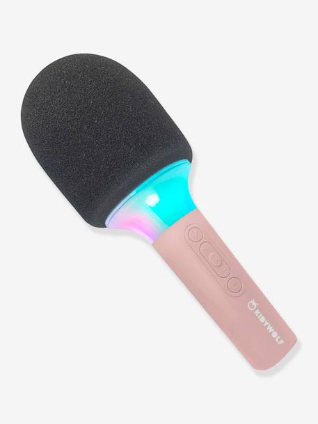 Kinder Karaoke-Mikrofon KIDYMIC KIDYWOLF blau+rosa 