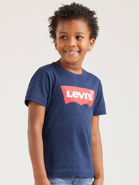 Jungen T-Shirt BATWING Levi's graublau+weiss 