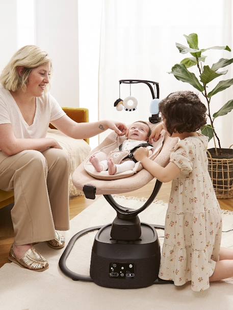 Elektrische Babywippe Swoon Evolution Connect BABYMOOV beige 