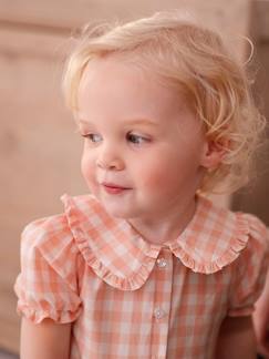 Baby-Hemd, Bluse-Kurzärmelige Mädchen Baby Bluse
