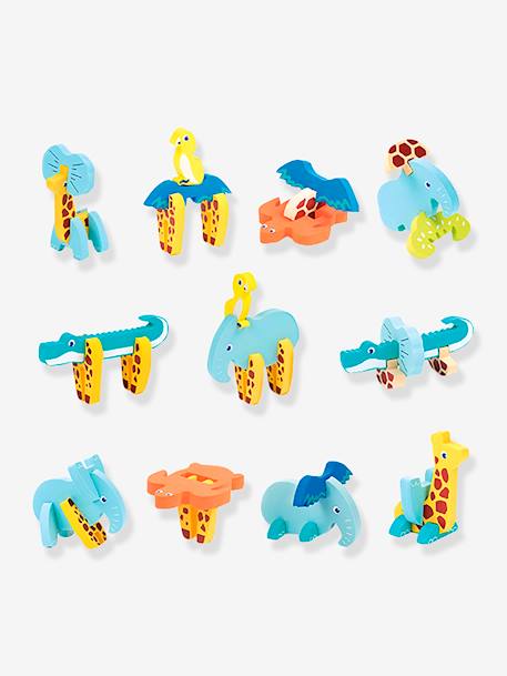 Baby 3D-Puzzle LUDI, 18 Teile mehrfarbig 