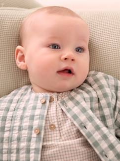 Baby-Pullover, Strickjacke, Sweatshirt-Strickjacke-Leicht wattierte Baby Jacke mit Recycling-Polyester