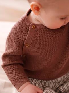 Baby-Pullover, Strickjacke, Sweatshirt-Pullover-Baby Strickjacke mit Öffnung vorn Oeko-Tex
