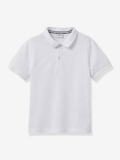 Junge-T-Shirt, Poloshirt, Unterziehpulli-Poloshirt-Jungen Poloshirt CYRILLUS, Bio-Baumwolle