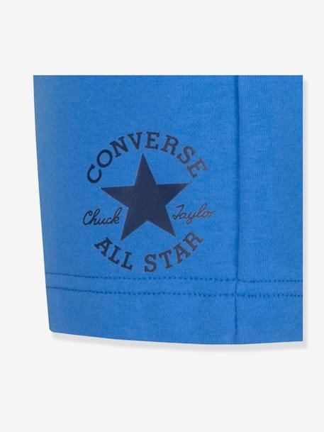 Jungen Sweats-Shorts Core FT Converse mit Bio-Baumwolle elektrisch blau 
