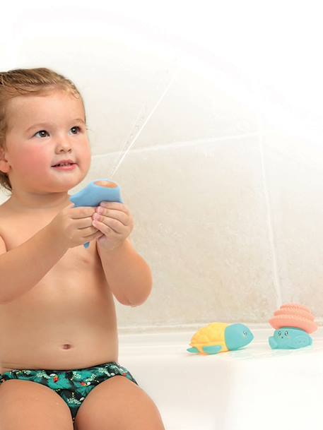 Baby Badewannen-Spritztiere Wasserfreunde LUDI blau 