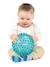 Baby Sensorikball LUDI blau 