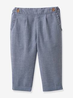 Baby-Hose, Jeans-Baby Hose aus Chambray CYRILLUS