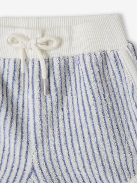 4er-Pack Baby Shorts aus Frottee Oeko-Tex blau chambray 