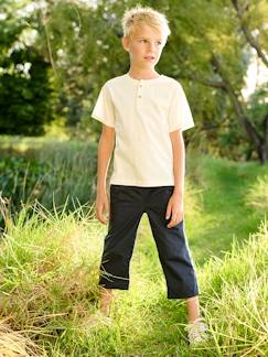 Junge-Jungen 3/4-Shorts mit verstellbarer Länge
