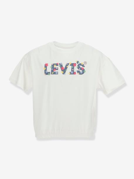 Mädchen T-Shirt Meet and greet Floral Levi's, Bio-Baumwolle beige 