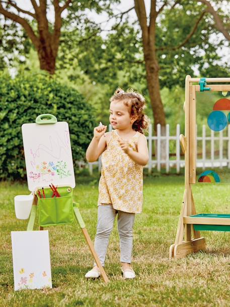 Chevalet portable en bambou - HAPE vert 