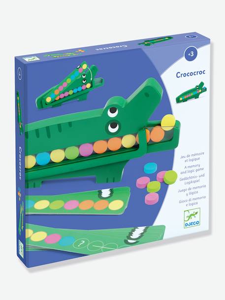 Kinder Lernspiel Crococroc DJECO mehrfarbig 