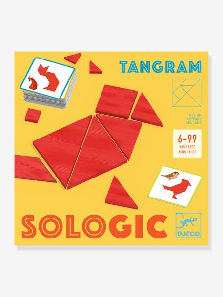 Kinder Tangram-Spiel Sologic DJECO mehrfarbig 