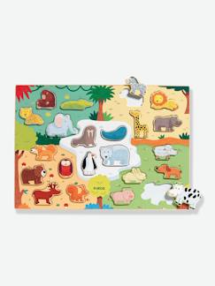Spielzeug-Lernspiele-Kinder Holzpuzzle Animo DJECO