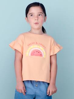 Mädchen T-Shirt mit Pailletten Oeko-Tex