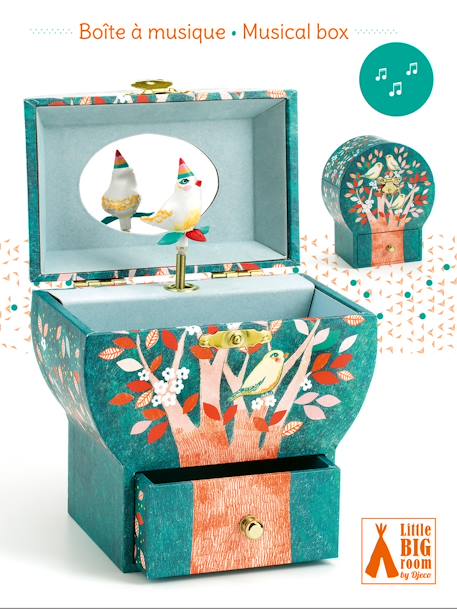 Kinder Spieldose mit Märchenbaum DJECO mehrfarbig 