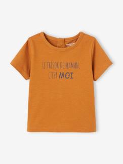 Baby-T-Shirt, Unterziehpulli-T-Shirt-Baby T-Shirt mit Message-Print