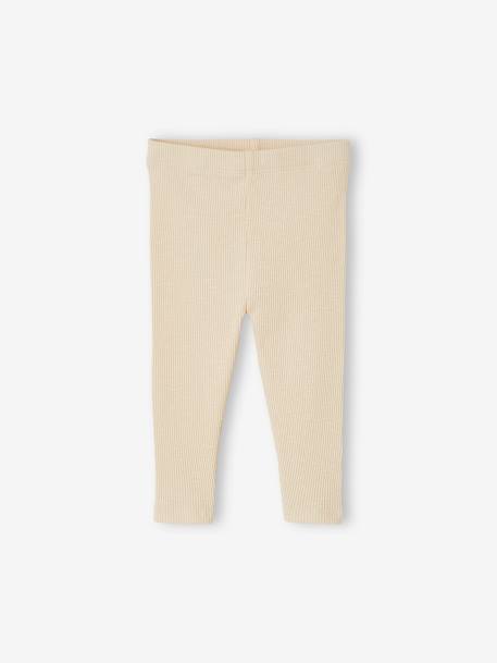 Ensemble robe + legging bébé personnalisable vert sauge 