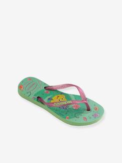 Schuhe-Mädchenschuhe 23-38-Sandalen-Kinder Zehenpantoletten Slim Princess HAVAIANAS