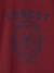 3er-Pack Jungen Langarmshirts bordeaux+weiß 