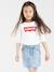Kinder Langarmshirt Batwing Levi's weiß 
