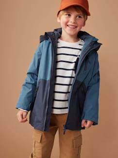 Garçon-Manteau, veste-Parka technique 3 en 1 garçon