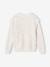 Pull maille moulinée fille vanille 