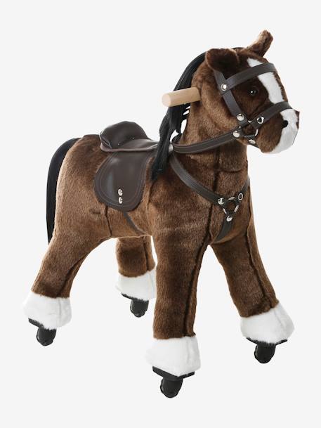 Cheval à roulettes en bois FSC® Grand cheval+Petit cheval 