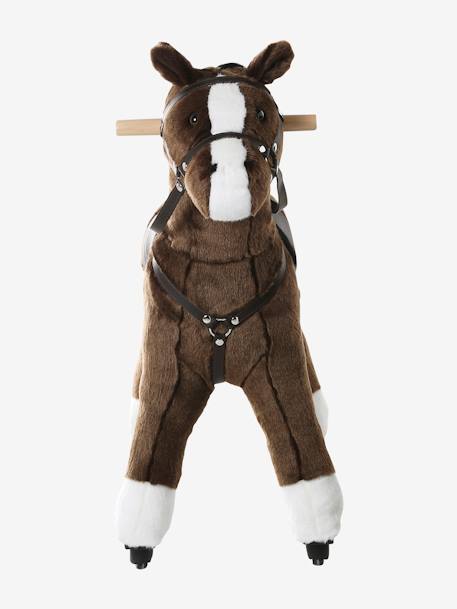 Cheval à roulettes en bois FSC® Grand cheval+Petit cheval 
