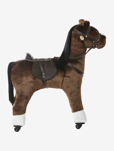 Cheval à roulettes en bois FSC® Grand cheval+Petit cheval 