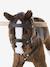 Cheval à roulettes en bois FSC® Grand cheval+Petit cheval 