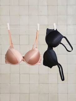 Umstandsmode-2er-Pack Still-BHs aus Mikrofaser-Satin Oeko-Tex