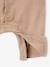 Combinaison en velours côtelé bébé beige 